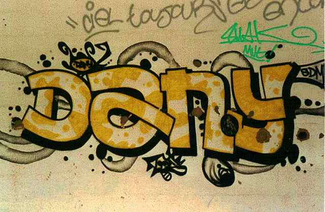 Nombre de dani en graffiti - Imagui