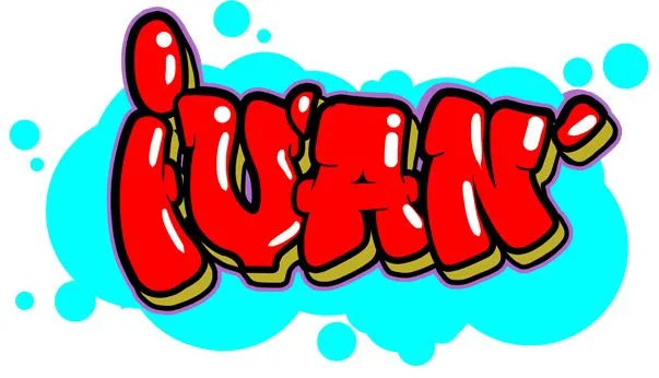 Mi Nombre en Graffiti | Habitación con graffiti | Decoración ...