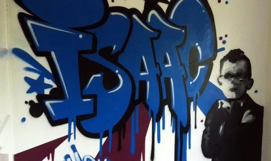 Mi Nombre en Graffiti | Habitación con graffiti | Decoración ...