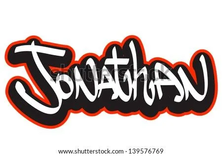 Nombre jonathan en graffiti 3D - Imagui