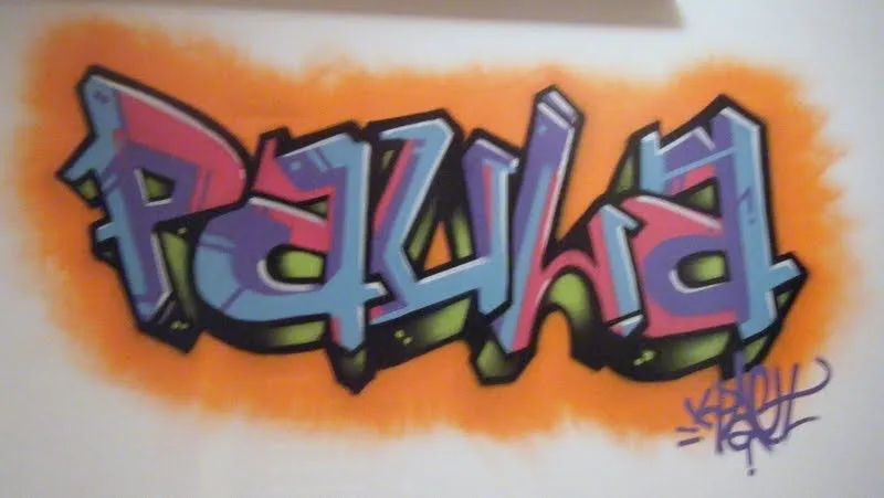 Nombre paula en graffiti - Imagui