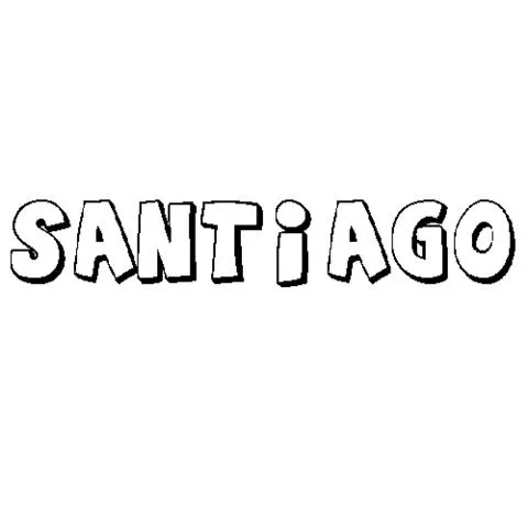 Nombre de santiago - Imagui