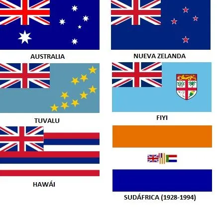 Noruega, la bandera con otras ocho banderas dentro de ella | Fronteras