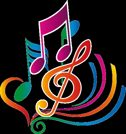 Simbolos musicales a color - Imagui