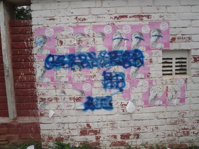 NotiCesar: Reaparecen los grafitis en Aguachica