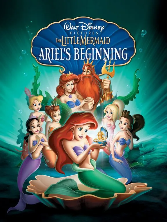 Novedades Disney: Portada del Blu Ray de El Origen de la Sirenita