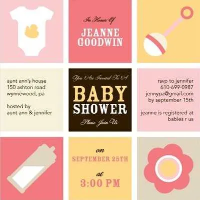 Novedosas opciones de tarjetas para Baby Shower | Fiesta101 Novedosas opciones de tarjetas para Baby Shower | Fiesta101