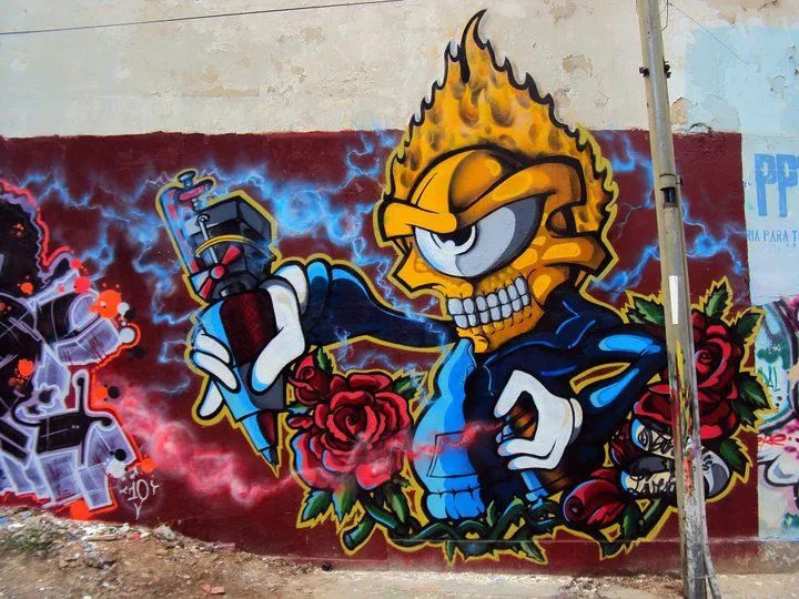 GRAFFITIS: ¿ARTE O VANDALISMO? | Graffiti: caracas volantiando