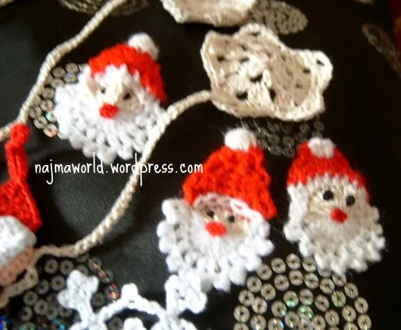Figuras navideñas crochet - Imagui