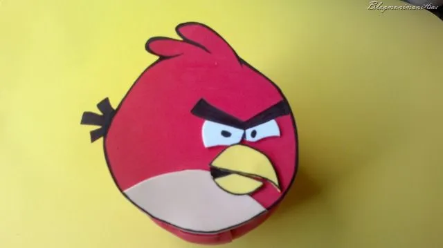 Como hacer dulceros de Angry Birds - Imagui