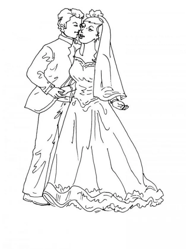 de novios para colorear dibujos infantiles de novios colorear ... de novios para colorear dibujos infantiles de novios colorear ...