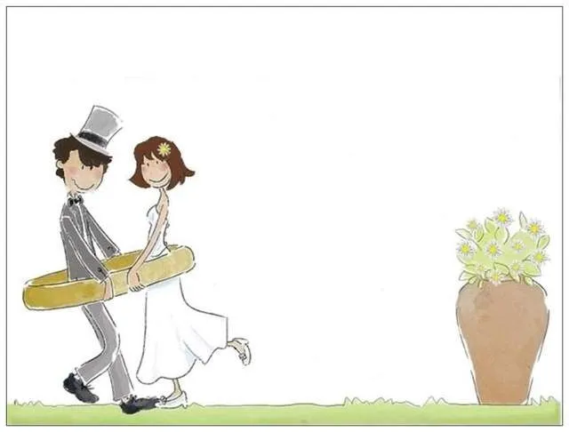 caricaturas casamiento on Pinterest | Bodas, Couple Cartoon and ...