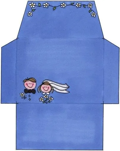 Sobre con novios para imprimir - Imagenes y dibujos para ... Sobre con novios para imprimir - Imagenes y dibujos para ...
