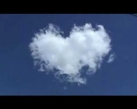 Nube en forma de corazon - YouTube