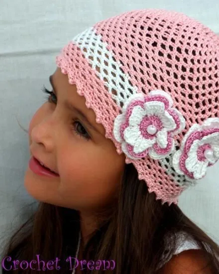 nube rosa , gorro para niña tejido a crochet - artesanum com ...