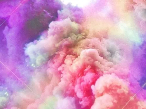 nubes de colores | Tumblr