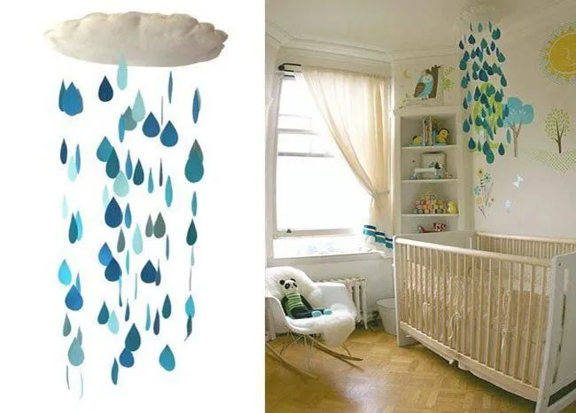 Móviles para la habitación del bebé ~ Portal de Manualidades Móviles para la habitación del bebé ~ Portal de Manualidades