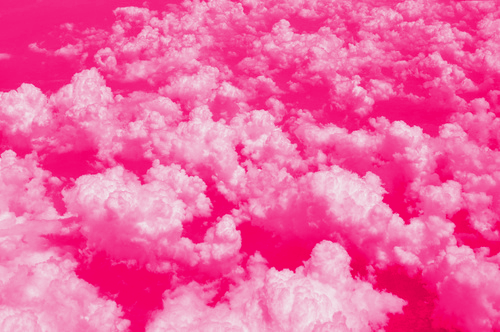 nubes rosas | Tumblr