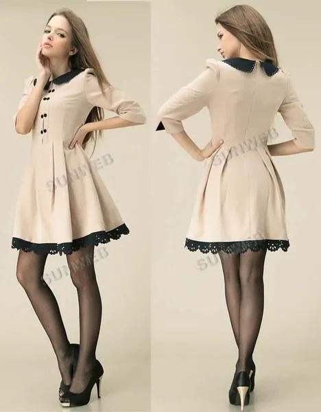 nuevo-vestido-fashion-cuello-delgado-moda-coreana-2013-1363032013 ...