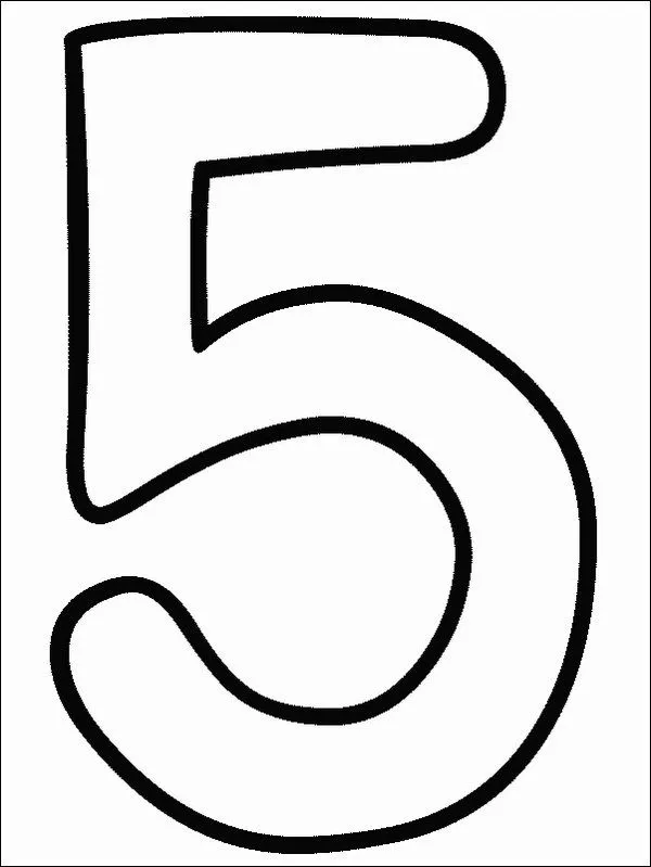 Numbers Coloring Pages - Print Numbers Pictures to Color at ...