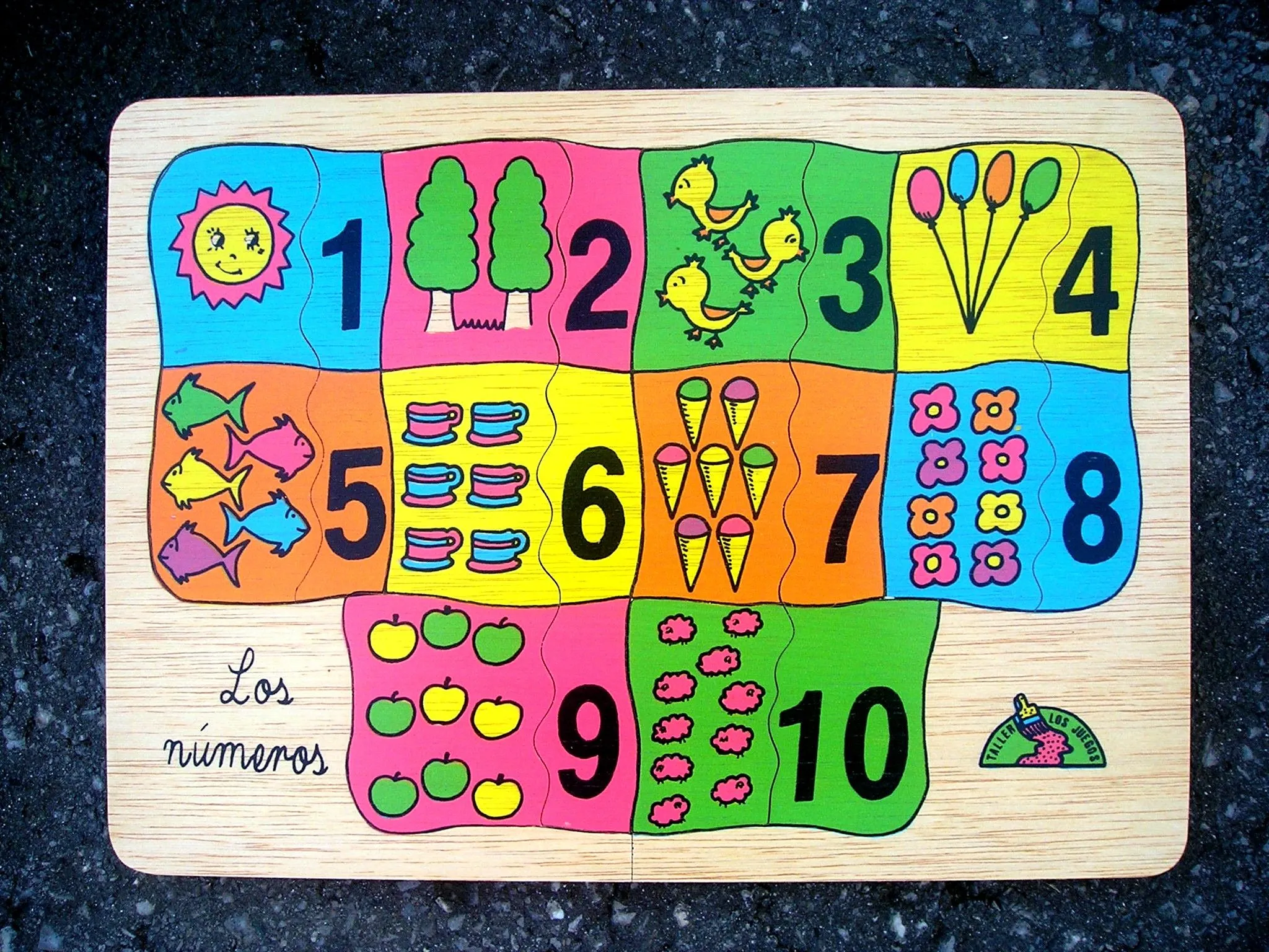 NUMÉRICO 1-10 puzzle | Taller Los Juegos NUMÉRICO 1-10 puzzle | Taller Los Juegos