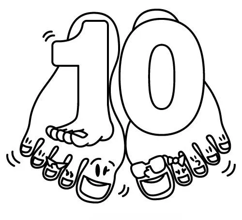Numeros del 10 al 20 para colorear e imprimir - Imagui Numeros del 10 al 20 para colorear e imprimir - Imagui