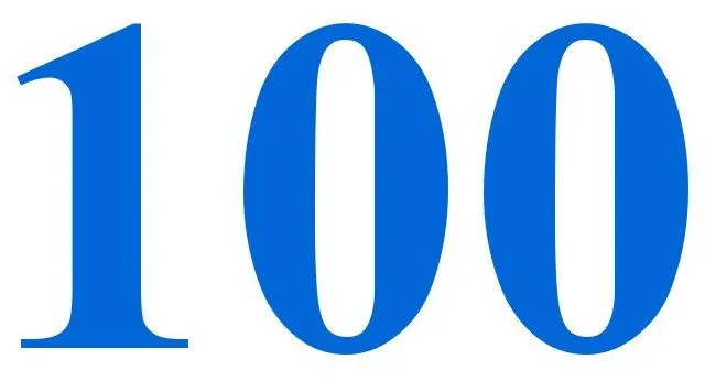 Números en inglés del 100 al 1000 | Los números en inglés