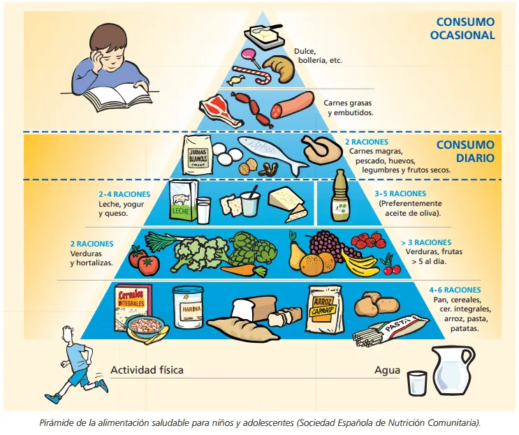 Nutrición, Dietética y Salud: Pirámides Alimentación