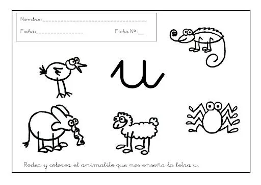 Objetos que empiecen con la letra u para niños - Imagui