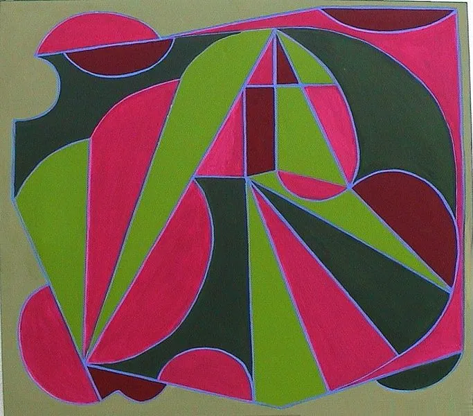 Obras abstractas geometricas - Imagui