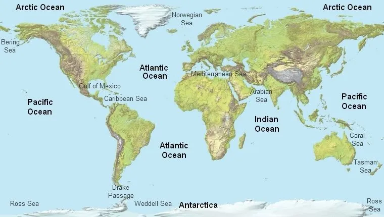 Los òceanos del mundo : Los Oceanos del Mundo