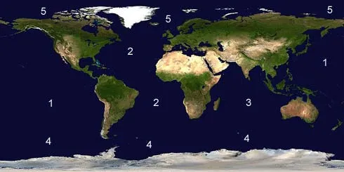 Los 5 océanos de la Tierra | LaReserva