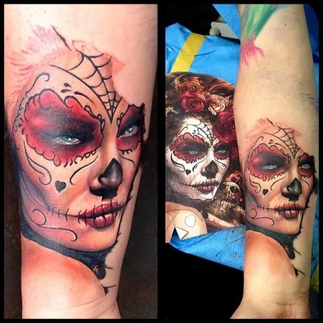 Off the Map Tattoo : Tattoos : Jose Gonzalez : Progress of ...