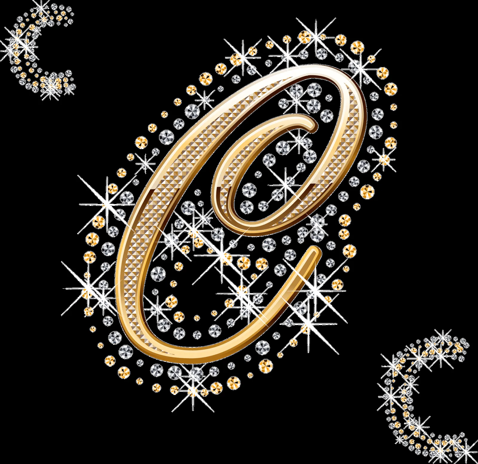 Oh my Alfabetos!: Alfabeto de oro y brillantes. Oh my Alfabetos!: Alfabeto de oro y brillantes.