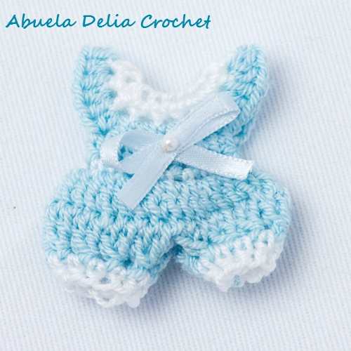 9 Bellos recuerdos para baby shower a crochet | Recuerdos para ...