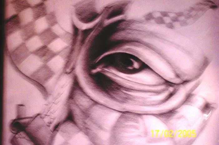 ojo de arlequin Nikola R.E. - Artelista.com