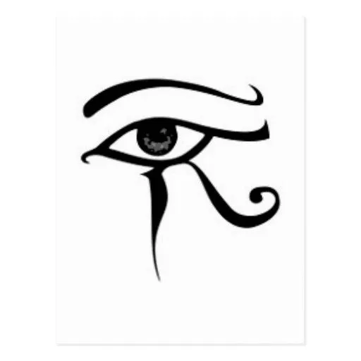 Ojo egipcio de Horus Tarjetas Postales de Zazzle. Ojo egipcio de Horus Tarjetas Postales de Zazzle.