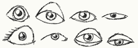 Caricatura de los ojos - Imagui