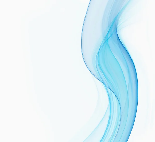ondas azules sobre fondo blanco — Foto stock © kerensegev #42608489