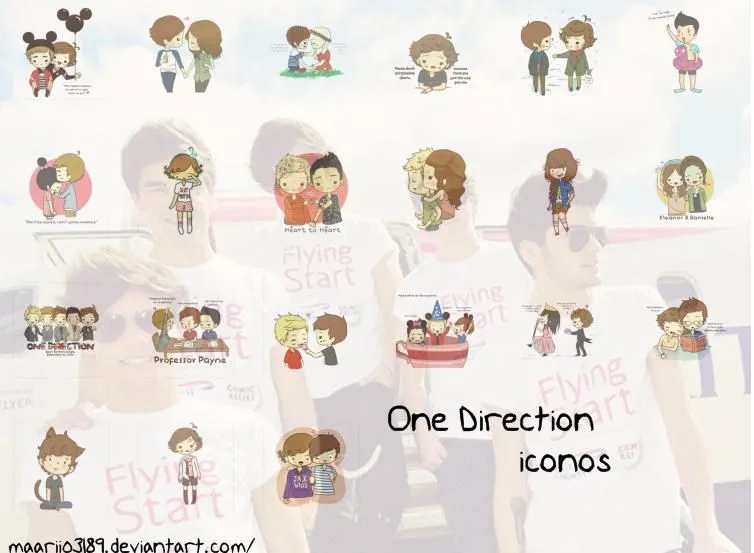 One Direction Iconos by maarii03189 on DeviantArt