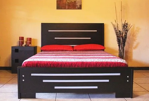 Fotos de camas de madera matrimoniales - Imagui