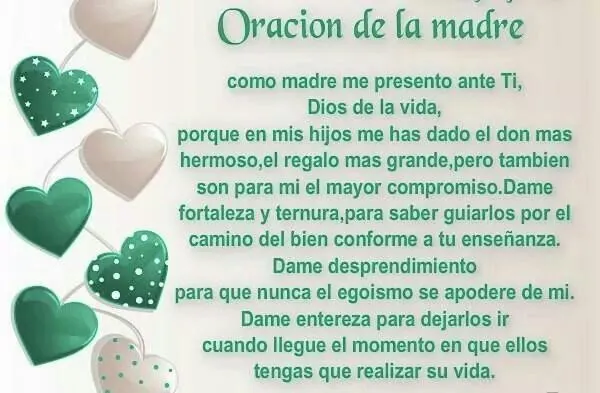Oración para mama | DÍA DE LAS MADRES./ MOTHERS DAY. | Pinterest
