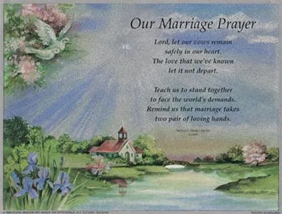 Oración de matrimonio Láminas en AllPosters.
