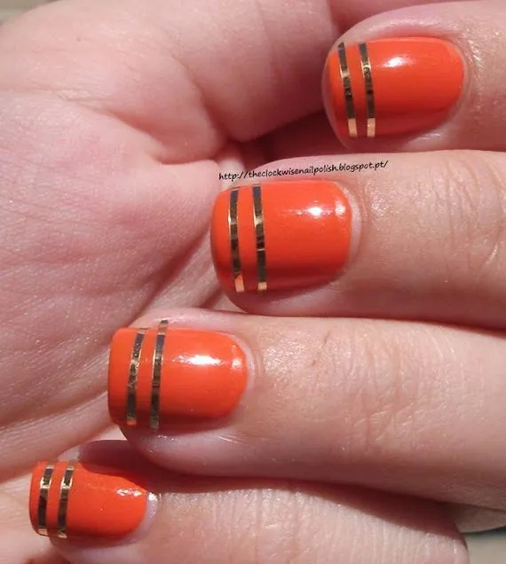Orange Nails on Pinterest | Nailart, Orange and Colors