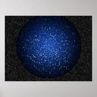 Orbe azul profundo roto con el fondo gris negro poster de Zazzle.es ... Orbe azul profundo roto con el fondo gris negro poster de Zazzle.es ...