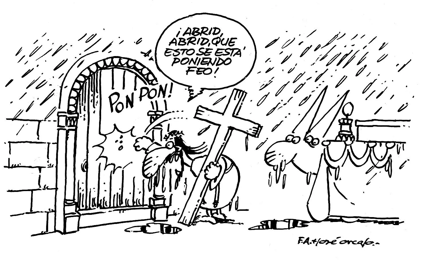 orcajohumor: TERMINÓ UNA SEMANA SANTA PASADA POR AGUA orcajohumor: TERMINÓ UNA SEMANA SANTA PASADA POR AGUA