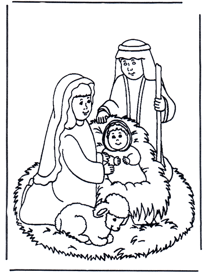... .org / Dibujos de la Biblia / Navidad / Jesús en el pesebre ... .org / Dibujos de la Biblia / Navidad / Jesús en el pesebre