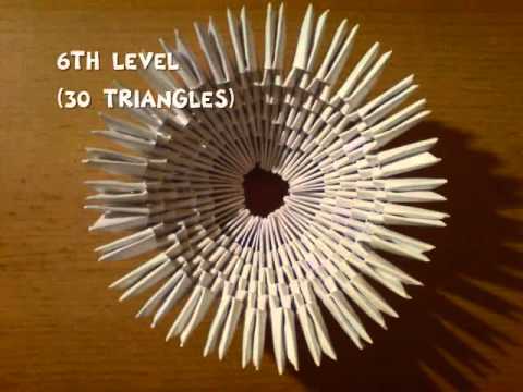origami 3d cisne de papel (ingles) - YouTube