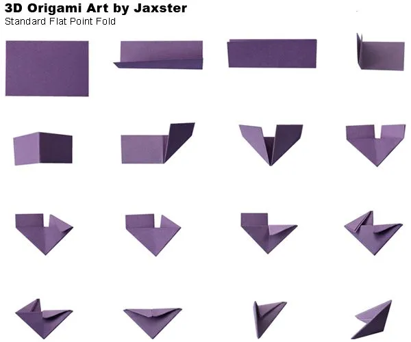 Como hacer Origami 3d - Taringa!