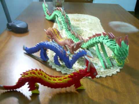 Origami Dragon - YouTube